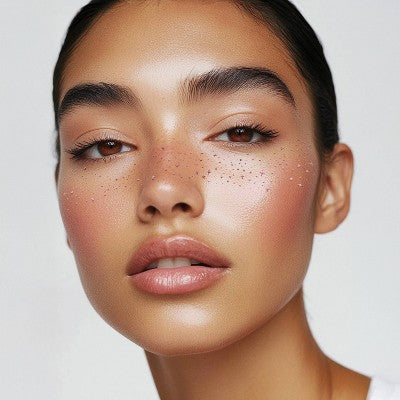 Fazit Rose Gold Glitter Freckle Makeup Patches - New - M2G