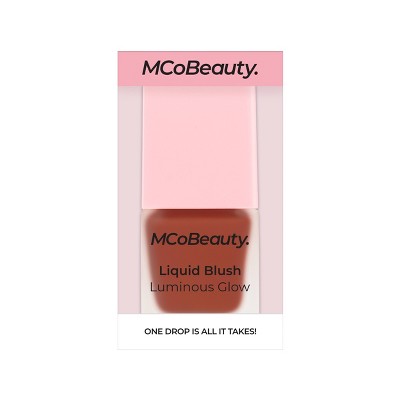 MCoBeauty Liquid Blush Luminous Glow Bella Vita/Dusty Rose 0.5 fl oz - New - M2G