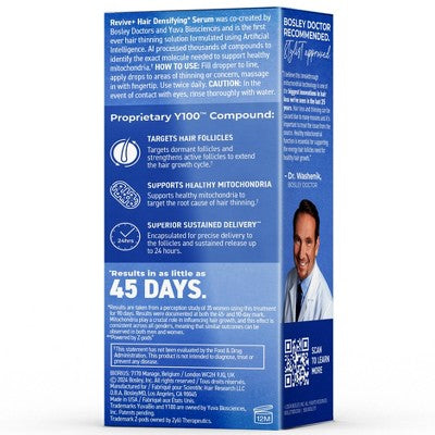 BosleyMD Revive + Densifying Hair Regrowth Serum for Men 1 fl oz - Imperfect Box - M2G