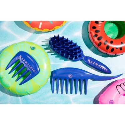 KAZMALEJE KurlsPlus Hair Comb Blue - New - M2G