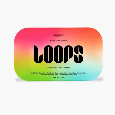 LOOPS Facial Treatment Gift Set 5.29oz/5ct - Imperfect Box - M2G