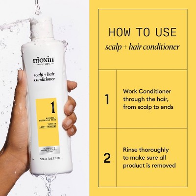 Nioxin System 1 Therapy Conditioner 10.1 fl oz - New - M2G