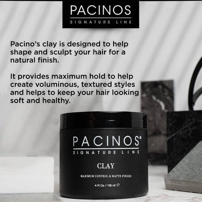 PACINOS Matte Clay 4oz - New - M2G