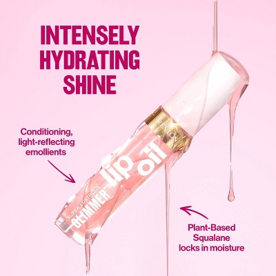 Revlon Super Lustrous Glimmer Lip Oil Moisturizing 004 Gone Rose 0.13 fl oz - New - M2G