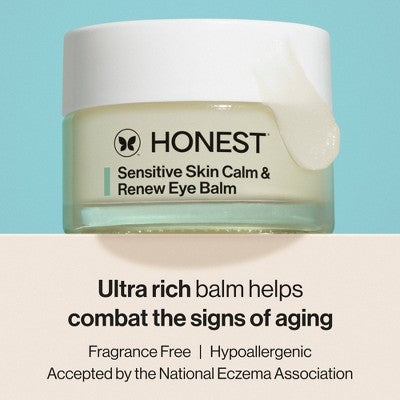 Honest Beauty Calm & Renew Melting Eye Balm with Calming Phyto-Blend 0.5oz - New - M2G