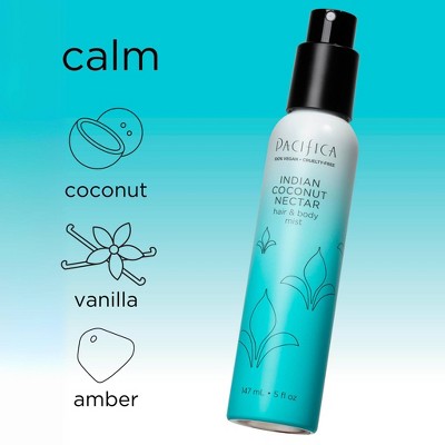 Pacifica Hair and Body Mist Indian Coconut Nectar 5 fl oz - New - M2G