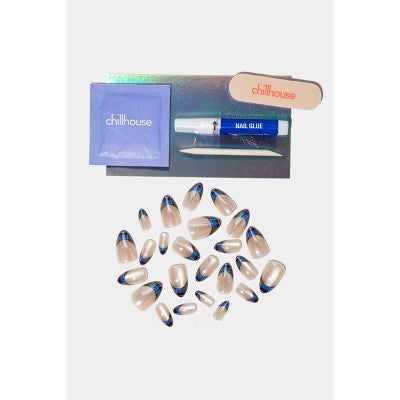 Chillhouse Chill Tips Press-On Nail Set Priestess of Punk 24ct - New - M2G