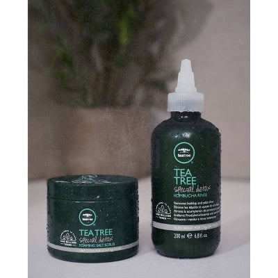 Tea Tree Special Detox Foaming Salt Hair Scrub 6.5oz - New - M2G
