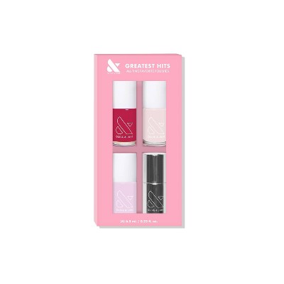 Olive & June Nail Polish Kit Greatest Hit 4ct - Imperfect Box - M2G