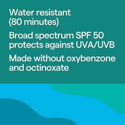 Mineral Sunscreen Lotion SPF 50 5oz up&up - Imperfect Container - M2G
