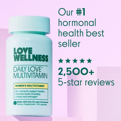 Love Wellness Daily Love Women's Multivitamin 60ct - New - M2G