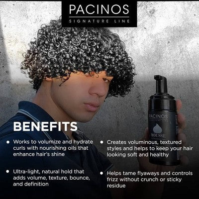 PACINOS Curl Enhancing Mousse 3.4oz - New - M2G