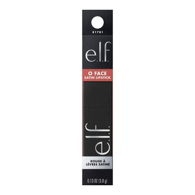 e.l.f. O FACE Satin Lipstick Standing Ovation 0.13 oz - New - M2G