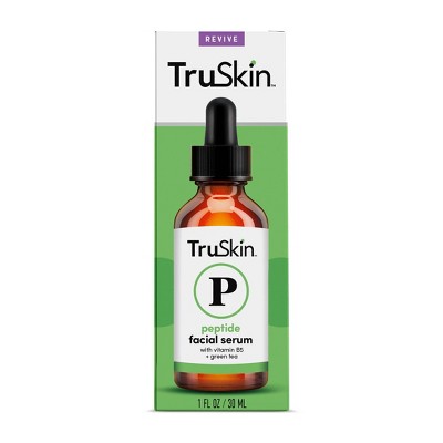 TruSkin Peptide Facial Serum with Vitamin B5 and Green Tea 1 fl oz - New - M2G
