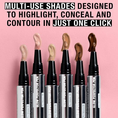 Neutrogena Healthy Skin Glow Perfector Pen Concealer Tan 0.1 fl oz - Imperfect Box - M2G