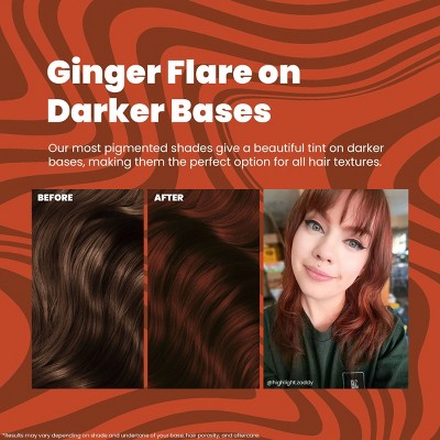 Arctic Fox Semi-Permanent Hair Color Dye Dark Orange 4 fl oz - New - M2G