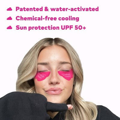 MakeUp Eraser Cooling Clouds Under-Eye Patches With Laundry Bag 1ct - New - M2G