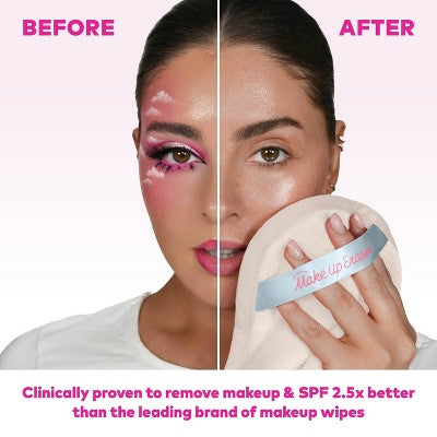 MakeUp Eraser Wifey Head Band/Wrist Guard/Wipe 3ct - New - M2G
