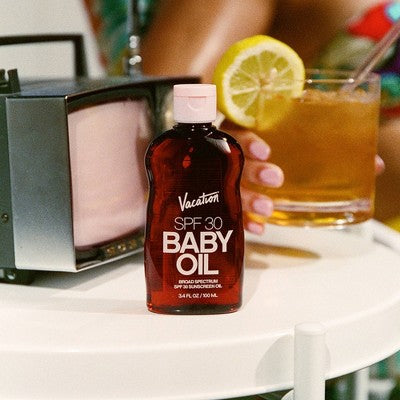 Vacation Baby Oil SPF 30 3.4 fl oz - Imperfect Container - M2G