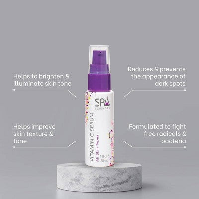Spa Sciences Vitamin C Serum Brightening Facial Serum 1 fl oz - New - M2G