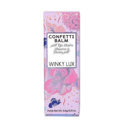 Winky Lux Confetti Lip Balm Lavender Confetti 0.13oz - New - M2G