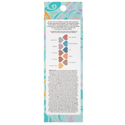 Pacifica Malibu Eye Shadows Palette 0.2oz - New - M2G