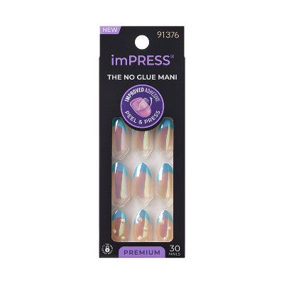 KISS imPRESS Press-On Manicure Fake Nails Best Life - New - M2G