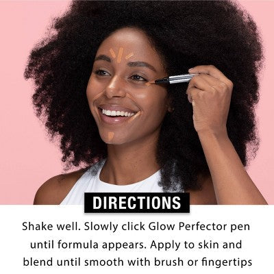 Neutrogena Healthy Skin Glow Perfector Pen Concealer Tan 0.1 fl oz - Imperfect Box - M2G
