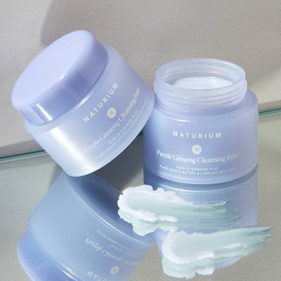 Naturium Purple Ginseng Cleansing Balm 3 oz - Imperfect Container - M2G