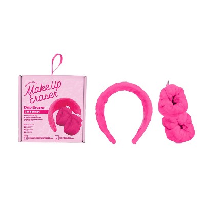 MakeUp Eraser Drip Eraser Head Band/Wrist Guards 3ct - New - M2G
