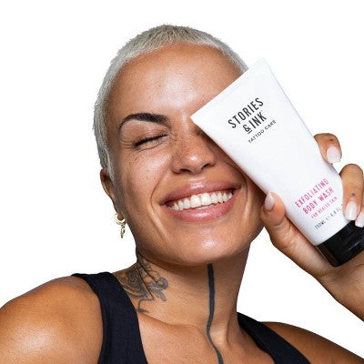 Stories & Ink Enhancing Exfoliating Body Wash 6.76 fl oz - New - M2G