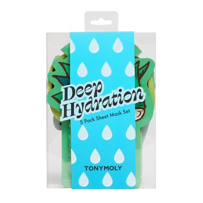 TONYMOLY Deep Hydration Sheet Mask Set 5ct - New - M2G
