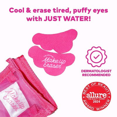 MakeUp Eraser Cooling Clouds Under-Eye Patches With Laundry Bag 1ct - New - M2G