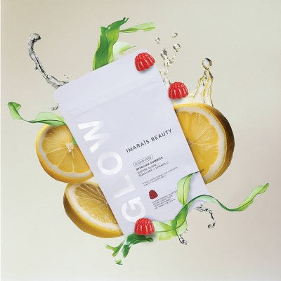 Imarais Beauty Glow Skincare Gummies Vegan and Sugar-Free 30ct - Imperfect Container - M2G