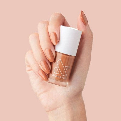 Olive & June Long Lasting Nail Polish Caramel Budino 0.46 fl oz - Imperfect Container - M2G