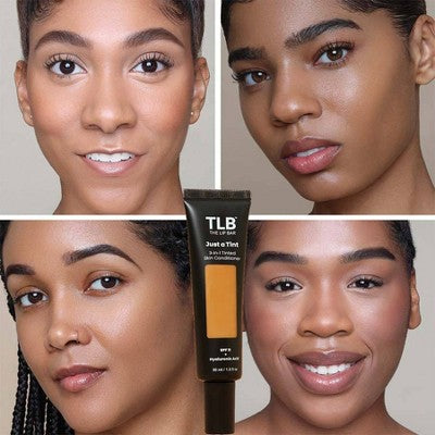 The Lip Bar Just a Tint 3-in-1 Tinted Skin Conditioner with SPF 11 Caramel Delight 1 fl oz - Imperfect Box - M2G