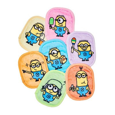 MakeUp Eraser Skincare Set Minions 7ct - New - M2G