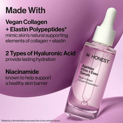 Honest Beauty Ageless Firm and Even Serum 1.0 fl oz - Imperfect Box - M2G