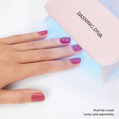 Dashing Diva Glaze Semi-Cured Gel Nail Polish Strips Luxe Expensive 32ct - New - M2G