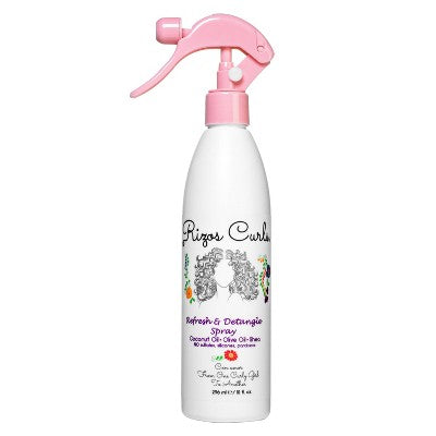 Rizos Curls Refresh & Detangle Spray 10 fl oz - Imperfect Container - M2G