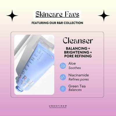 Undefined R&R Cleanser 8 fl oz - Imperfect Container - M2G