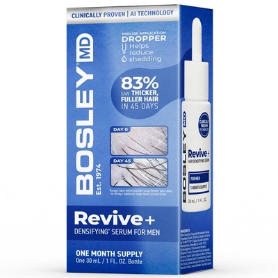 BosleyMD Revive + Densifying Hair Regrowth Serum for Men 1 fl oz - Imperfect Box - M2G