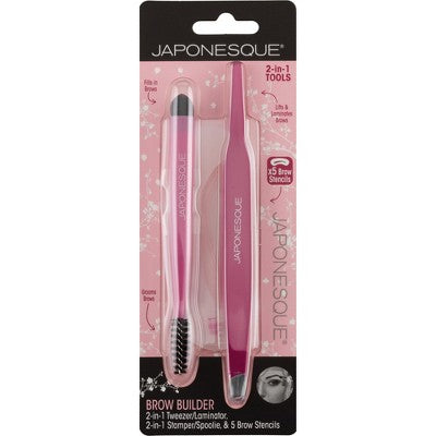 JAPONESQUE Beauty Tool Brow Builder Set 7ct - New - M2G