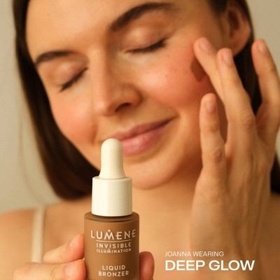 Lumene Invisible Illumination Liquid Bronzer Deep Glow 0.5 fl oz - New - M2G