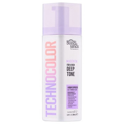 Bondi Sands Technocolor 1 Hour Express Self Tanning Foam Magenta 6.76 fl oz - New - M2G