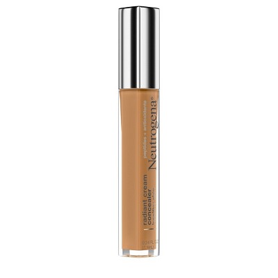 Neutrogena Healthy Skin Radiant Cream Concealer with Peptides + Antioxidants Golden Medium/Deep 01 0.24oz - Imperfect Container - M2G
