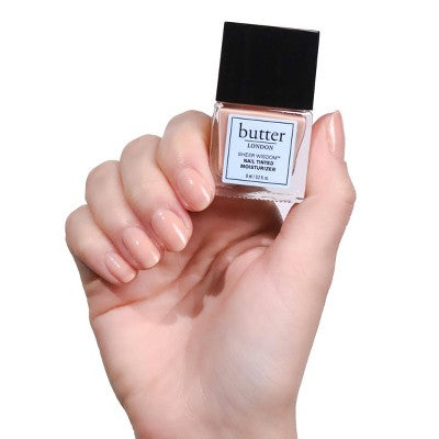 butter London Sheer Wisdom Nail Tinted Moisturizer Light 0.2 fl oz - New - M2G