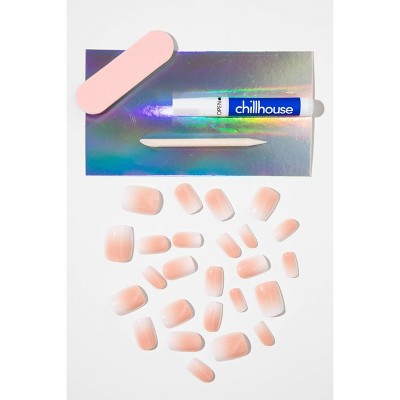 Chillhouse Fake Nails Born day Square 24ct - New - M2G