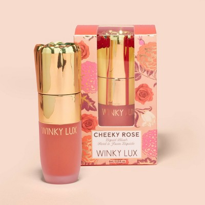 Winky Lux Cheeky Rose Liquid Blush Queen 0.21oz - New - M2G