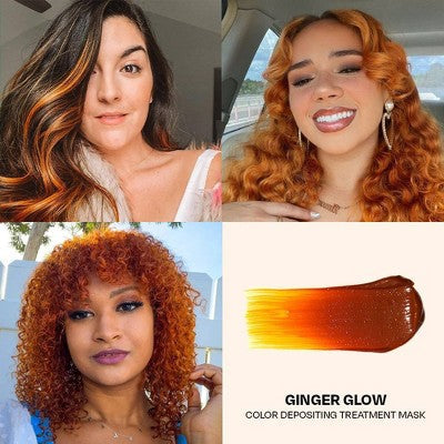 Overtone Ginger Glow Daily Conditioner- Semi-Permanent Copper 4.5 oz - New - M2G